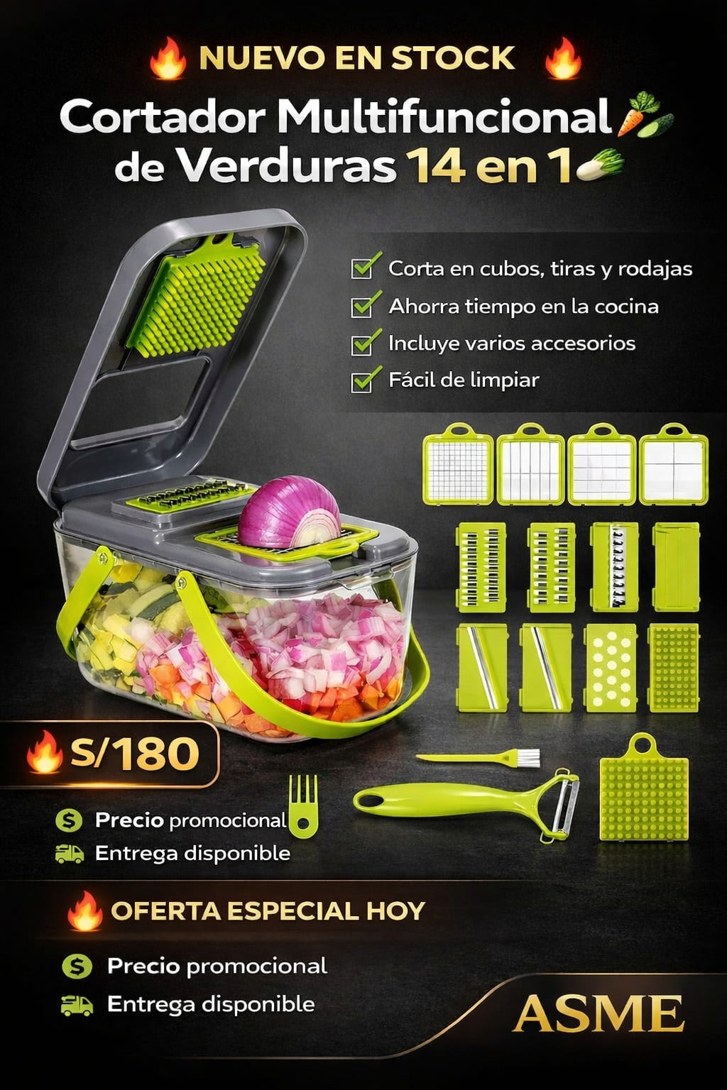 Cortador De Verduras